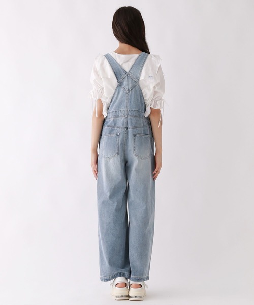 repipi armario(レピピ アルマリオ)の「デニムオーバーオール(サロペット/オーバーオール・キッズ・ブルー/ブラック/アイボリー・LARGE/MEDIUM/SMALL)」の10枚目の写真