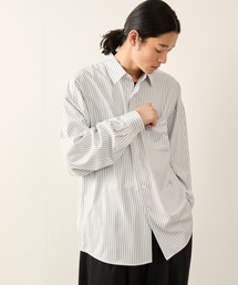JUNRED | ストライプルーズシャツ(シャツ/ブラウス)