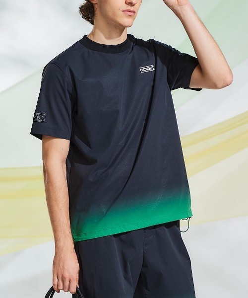 archivio(アルチビオ)の「<MENS>グラデーションプルオーバー(Tシャツ/カットソー・メンズ・ブルー/ベージュ/ブラック・L/M/LL)」の1枚目の写真