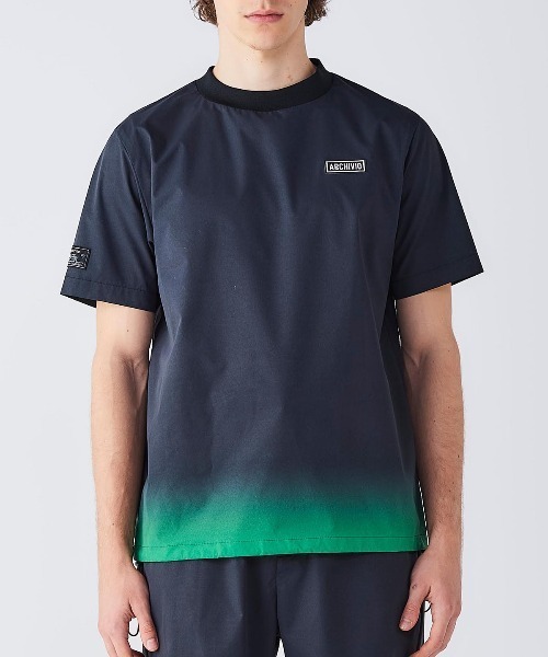 archivio(アルチビオ)の「<MENS>グラデーションプルオーバー(Tシャツ/カットソー・メンズ・ブルー/ベージュ/ブラック・L/M/LL)」の14枚目の写真