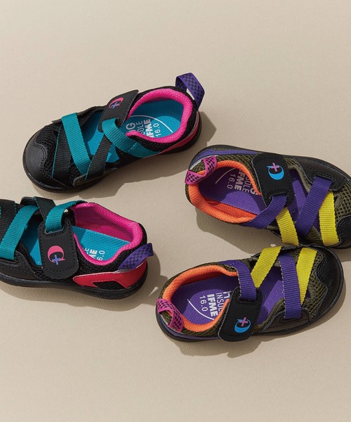 IFME（イフミー）の「KIDS｜IFME＋ キネティックウォーターシューズ（サンダル・キッズ・ブラック/グリーン・15.0cm/15.5cm/16.0cm/16.5cm/17.0cm/17.5cm/18.0cm/18.5cm/19.0cm）」の15枚目の写真