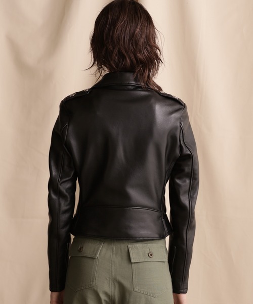 Schott/ショット/218W WOMENS LAMB ONESTAR RIDERS/ラム ワンスター