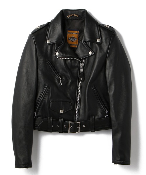 Schott/ショット/218W WOMENS LAMB ONESTAR RIDERS/ラム ワンスター