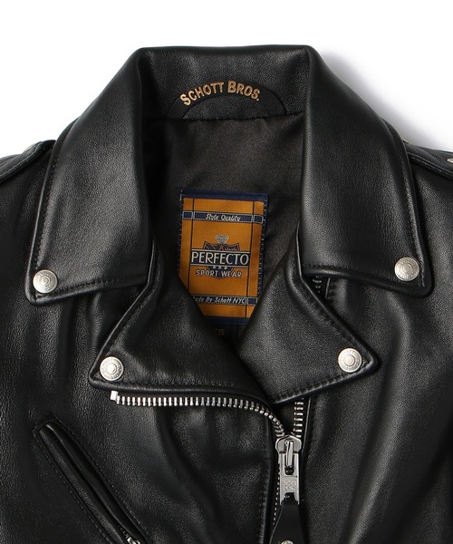 Schott/ショット/218W WOMENS LAMB ONESTAR RIDERS/ラム ワンスター