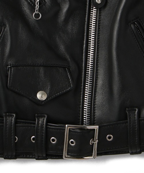 Schott/ショット/218W WOMENS LAMB ONESTAR RIDERS/ラム ワンスター