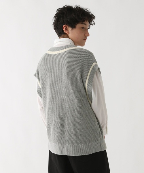 GLOBAL WORK（グローバルワーク）の「3SETシャツ＊ベスト/AND YUA ANY/147464（その他トップス・キッズ・オフホワイト/ライトグレー・MEDIUM/SMALL）」の8枚目の写真