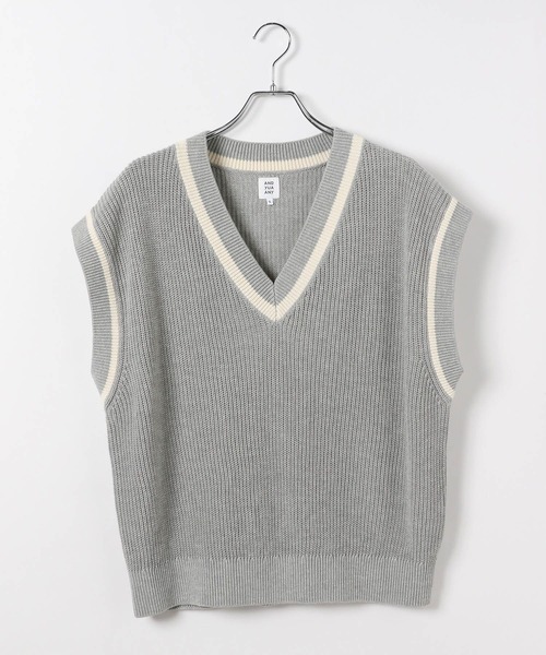 GLOBAL WORK（グローバルワーク）の「3SETシャツ＊ベスト/AND YUA ANY/147464（その他トップス・キッズ・オフホワイト/ライトグレー・MEDIUM/SMALL）」の12枚目の写真