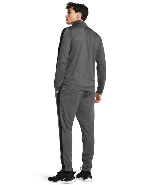 UNDER ARMOUR（アンダーアーマー）の「UAライバル 二ット トラックスーツ（トレーニング/メンズ）（その他トップス・メンズ・グレー×ホワイト・S/XL/M/3XL/2XL/L）」の2枚目の写真