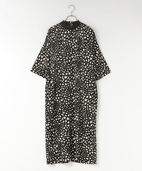yuw(ユウ)の「レオパードTワンピース 327290(ワンピース・レディース・ブラック/ブラウン・FREE)」の11枚目の写真