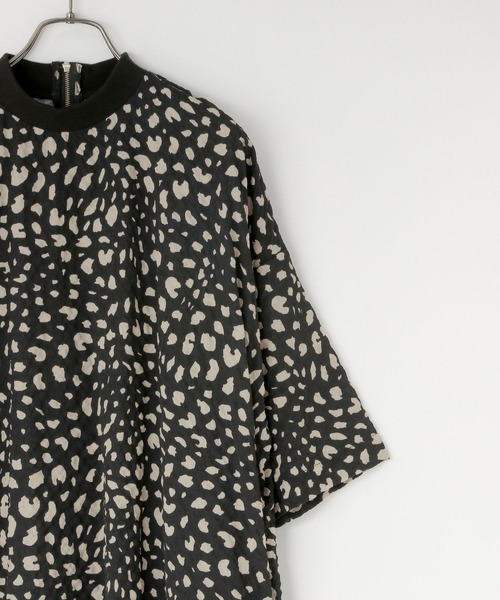 yuw(ユウ)の「レオパードTワンピース 327290(ワンピース・レディース・ブラック/ブラウン・FREE)」の14枚目の写真