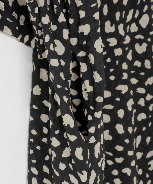 yuw(ユウ)の「レオパードTワンピース 327290(ワンピース・レディース・ブラック/ブラウン・FREE)」の16枚目の写真
