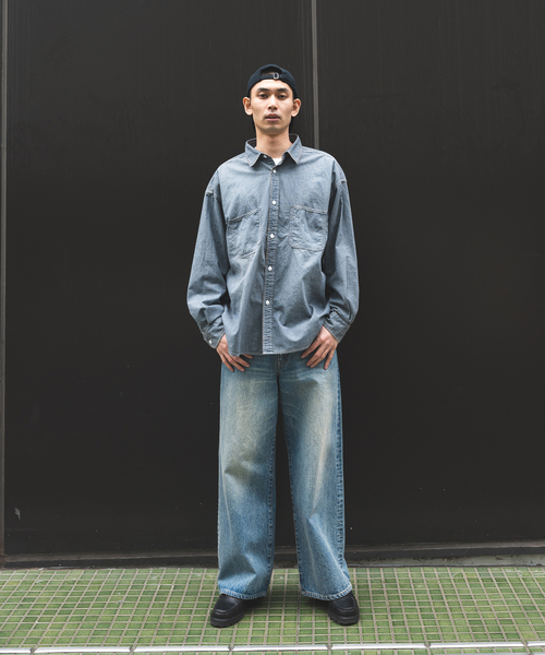 ジャーナルスタンダード／ダンガリーシャツ ダンガリー ファットワークシャツ（シャツ／ブラウス）｜JOURNAL