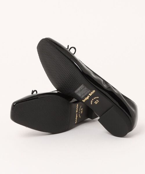 Bridget Birkin(ブリジットバーキン)の「【Bridget Birkin】スクエアトゥバレエシューズ(551532)(バレエシューズ・レディース・シルバー/ブラック/レオパード・22.5/23.5/24.5/23/24/22)」の5枚目の写真