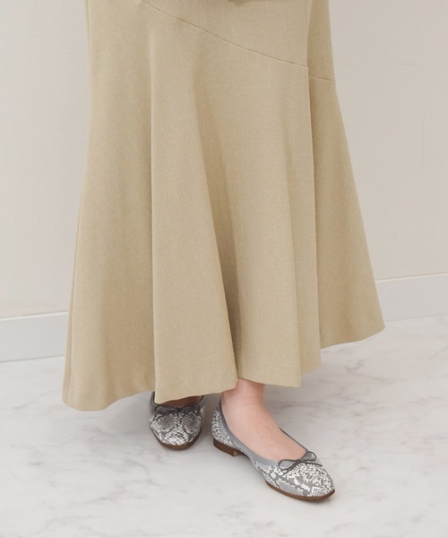 Bridget Birkin(ブリジットバーキン)の「【Bridget Birkin】スクエアトゥバレエシューズ(551532)(バレエシューズ・レディース・シルバー/ブラック/レオパード・22.5/23.5/24.5/23/24/22)」の13枚目の写真