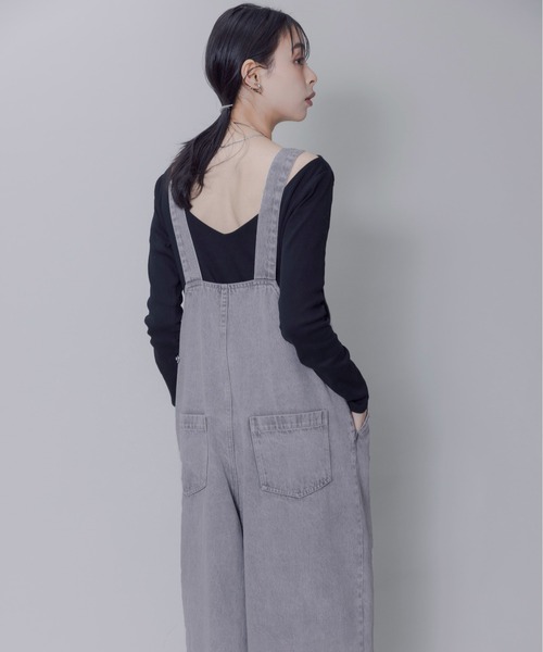 新品☆ Eimee Law フロントジップ デニム サロペット フロントジップ デニム サロペット Eimee Law│Eimee Law