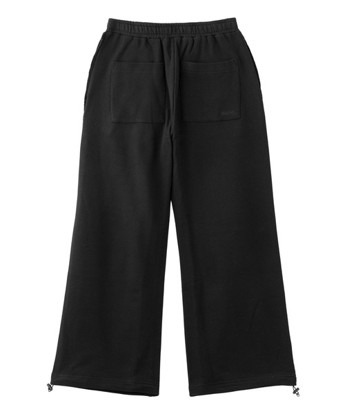 X-girl（エックスガール）の「DISTRESSED SWEAT PANTS（スウェットパンツ・レディース・ブラック/アッシュ・S/M）」の6枚目の写真