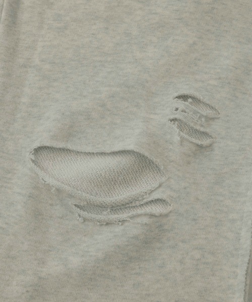 X-girl（エックスガール）の「DISTRESSED SWEAT PANTS（スウェットパンツ・レディース・ブラック/アッシュ・S/M）」の8枚目の写真