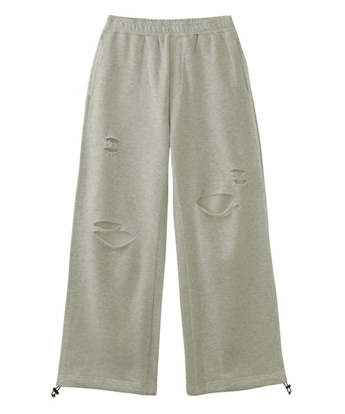 DISTRESSED SWEAT PANTS（スウェットパンツ）｜X-girl（エックスガール