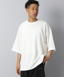 【NUMERALS】ワッフルハーフスリーブTEE