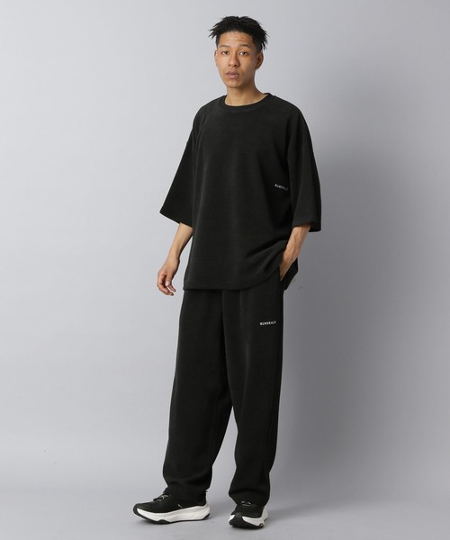 NUMERALS（ヌメラルズ）の「【NUMERALS】ワッフルハーフスリーブTEE（Tシャツ/カットソー・メンズ・ブラウン/オフホワイト/ブラック/カーキ・LARGE/MEDIUM）」の11枚目の写真