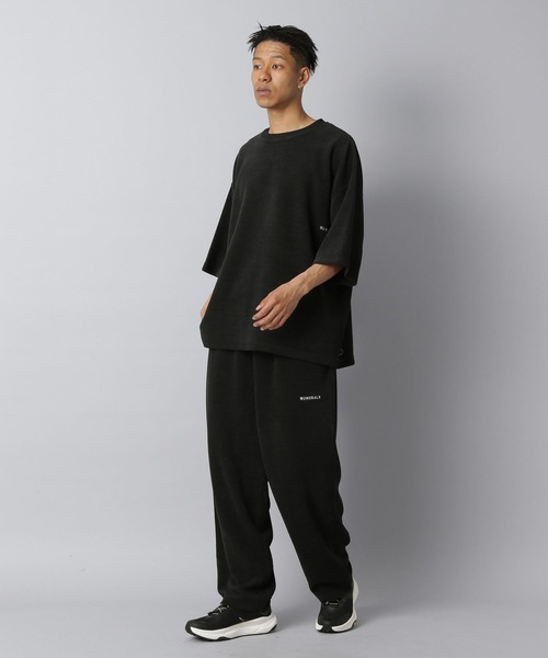 NUMERALS（ヌメラルズ）の「【NUMERALS】ワッフルハーフスリーブTEE（Tシャツ/カットソー・メンズ・ブラウン/オフホワイト/ブラック/カーキ・LARGE/MEDIUM）」の12枚目の写真