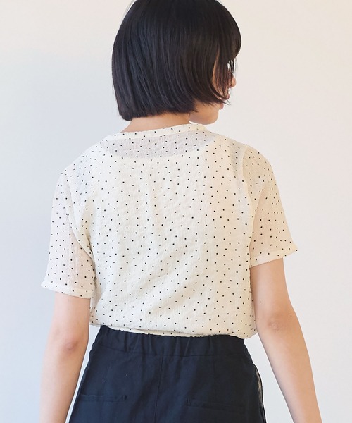 △syuwa syuwa dot 半袖プルオーバー（Tシャツ/カットソー