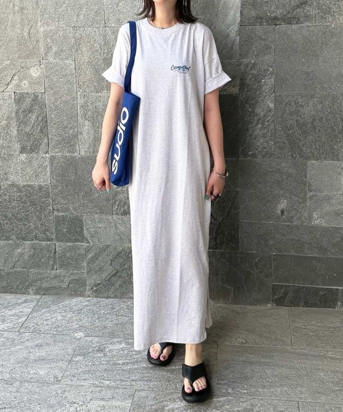 セール】綿100%アソートロゴグラフィックプリントオーバーサイズT