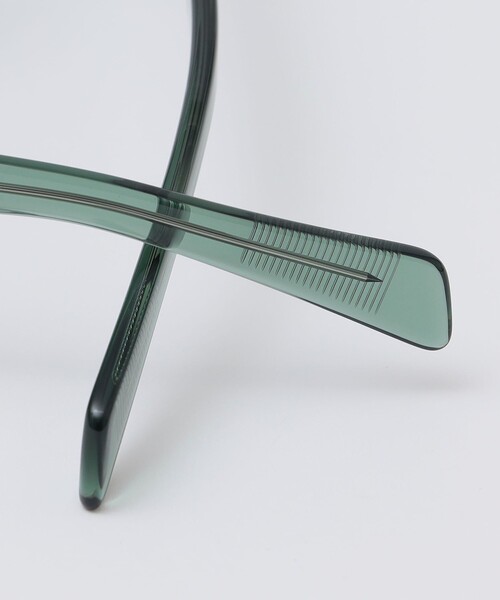 SHIPS（シップス）の「【SHIPS別注】SASAKI CELLULOID: 鯖江製 クラシック ボストン サングラス（サングラス・メンズ・ブラウン/グリーン/ブラック/マルチ・ONE SIZE）」の8枚目の写真