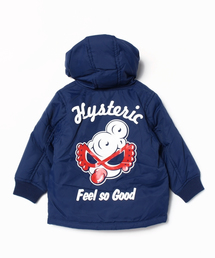 HYSTERIC MINI リバーシブルダウンジャケット HYSTERIC MINI（ヒステリックミニ）の「BABY CHECK CHECK
