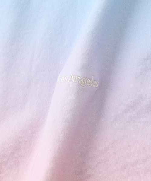 WISM(ウィズム)の「【INTODUSK / イントゥダスク】 DUSK GRADATION SS TEE DSPI017(Tシャツ/カットソー・メンズ・ライトブルー/ダークブルー・LARGE/MEDIUM/X-LARGE)」の5枚目の写真
