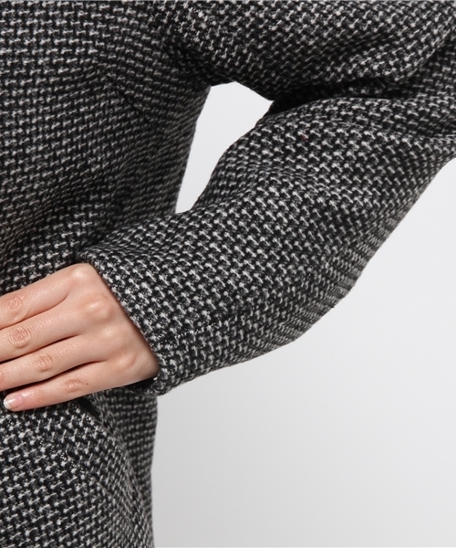 mystic（ミスティック）の「【mystic】ノーカラーコート（その他アウター・レディース・グレー/チャコールグレー・ﾌﾘ-）」の7枚目の写真