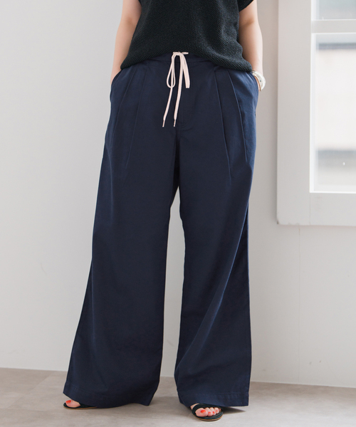 コットンレーヨンドロストフレアパンツ（その他パンツ）｜Spick & Span