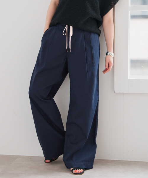 コットンレーヨンドロストフレアパンツ（その他パンツ）｜Spick