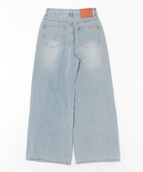 AsRiRe(アスリレイ)の「新色追加/レースダメージデニムパンツ(デニムパンツ・レディース・サックスブルー/ホワイト/ブラック・M/S/L)」の12枚目の写真