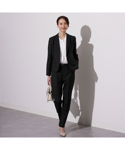 AOYAMA（アオヤマ）の「【4WAY】アクセサリー付きボウタイブラウス9分袖/ホワイト/ベージュ/サックスブルー｜通勤＆オフィス＆入卒＆セレモニー＆オケージョン｜自宅で洗える・アクセサリー付き・ボウタイ付き｜（シャツ/ブラウス・レディース・サックスブルー/ライトベージュ/ホワイト/ボルドー/ブラウン・LL/3L/S/M/L/4L）」の8枚目の写真