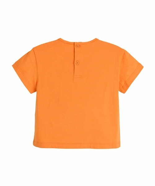 moimoln(モイモルン)の「【SOFT&】パッチTシャツ(Tシャツ/カットソー・キッズ・アイボリー/ブルー/オレンジ・90cm/100cm/110cm/120cm/130cm)」の8枚目の写真