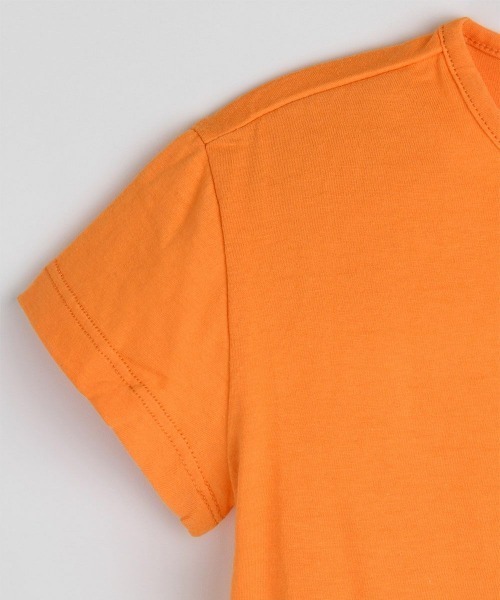 moimoln(モイモルン)の「【SOFT&】パッチTシャツ(Tシャツ/カットソー・キッズ・アイボリー/ブルー/オレンジ・90cm/100cm/110cm/120cm/130cm)」の9枚目の写真