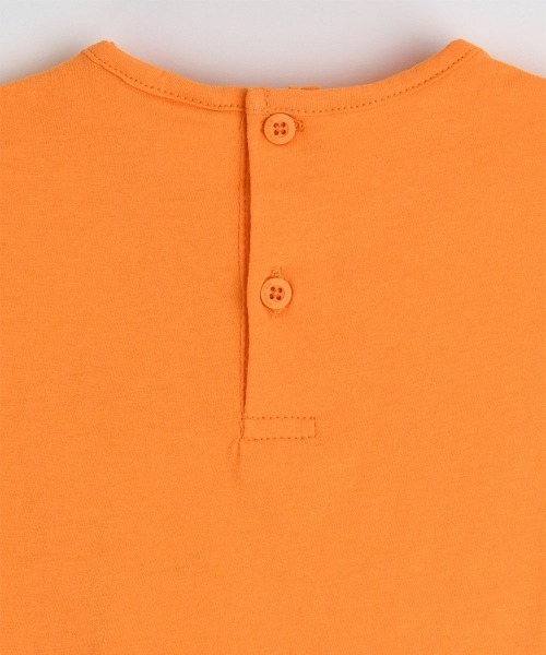 moimoln(モイモルン)の「【SOFT&】パッチTシャツ(Tシャツ/カットソー・キッズ・アイボリー/ブルー/オレンジ・90cm/100cm/110cm/120cm/130cm)」の11枚目の写真