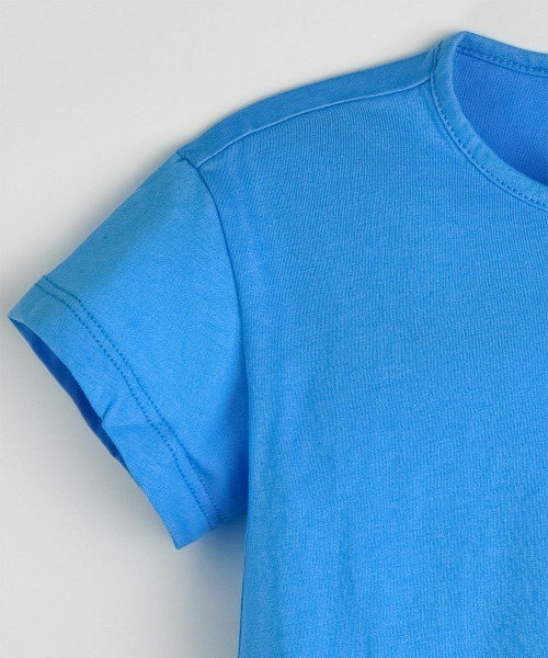 moimoln(モイモルン)の「【SOFT&】パッチTシャツ(Tシャツ/カットソー・キッズ・アイボリー/ブルー/オレンジ・90cm/100cm/110cm/120cm/130cm)」の14枚目の写真