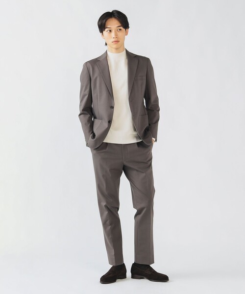 BEAMS HEART（ビームスハート）の「ハイゲージ ポンチ ジャケット 25FW（S～XL・セットアップ対応）（テーラードジャケット・メンズ・グレー系その他/ネイビー/オリーブ・SMALL/MEDIUM/LARGE/X-LARGE）」の4枚目の写真