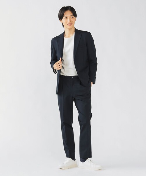 BEAMS HEART（ビームスハート）の「ハイゲージ ポンチ ジャケット 25FW（S～XL・セットアップ対応）（テーラードジャケット・メンズ・グレー系その他/ネイビー/オリーブ・SMALL/MEDIUM/LARGE/X-LARGE）」の12枚目の写真