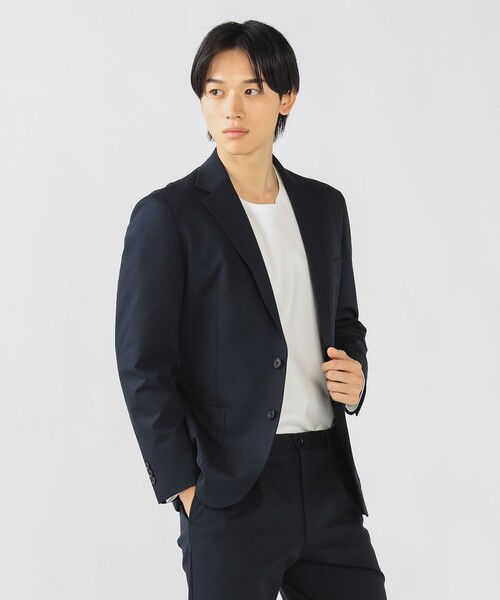 BEAMS ジャケット BEAMS HEART（ビームス ハート）ドライカルゼ 2ボタン
