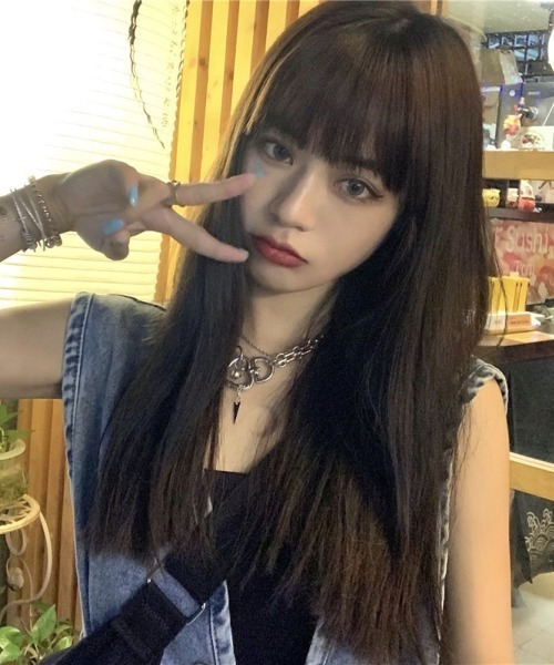 LETee(レティー)の「ワンウォッシュ デニムジレ(その他アウター・レディース・ブルー・FREE)」の5枚目の写真