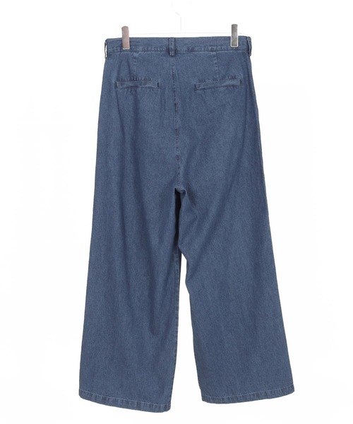 CAMBIO(カンビオ)の「mp13567- タック入りワイドデニムパンツ(デニムパンツ・メンズ・ブラック/ネイビー・M/L/XL)」の17枚目の写真