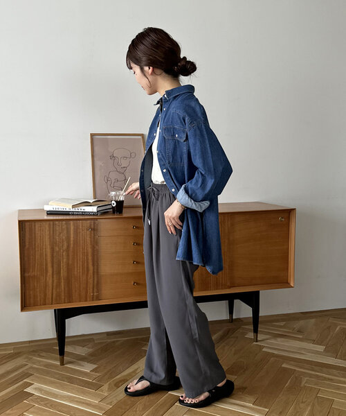 DISCOAT（ディスコート）の「EVAトングサンダル（サンダル・レディース・アイボリー/グレー/ブラック・MEDIUM/LARGE）」の19枚目の写真