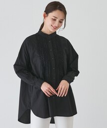 Jayro（ジャイロ）の「フリルピンタックチュニックブラウス（シャツ/ブラウス）」