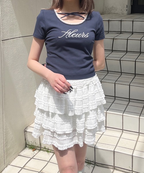 セール】フロントクロスTシャツ（Tシャツ/カットソー）｜one way