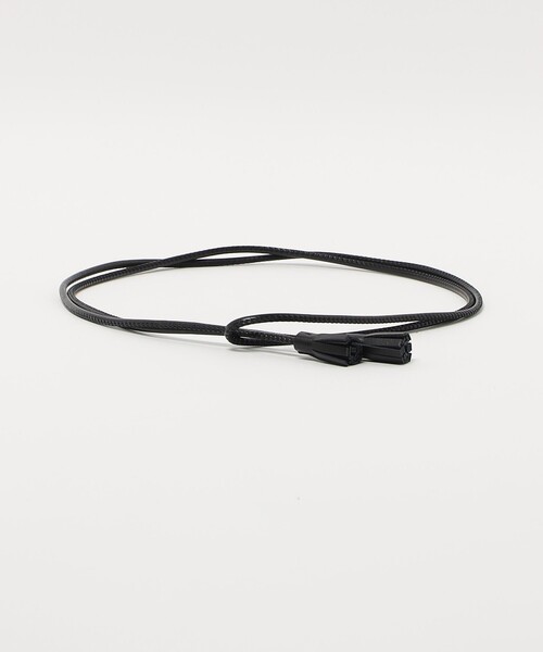 Steven Alan(スティーブンアラン)の「<OLD JOE> LEATHER STRNG BELT/ベルト(ベルト・メンズ・ブラック・FREE)」の1枚目の写真