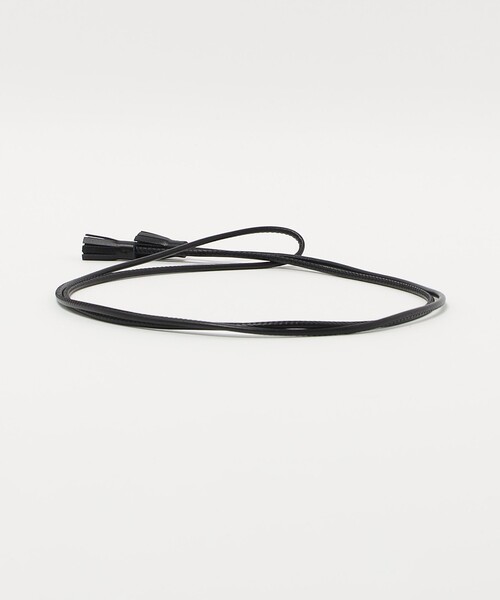 Steven Alan(スティーブンアラン)の「<OLD JOE> LEATHER STRNG BELT/ベルト(ベルト・メンズ・ブラック・FREE)」の2枚目の写真
