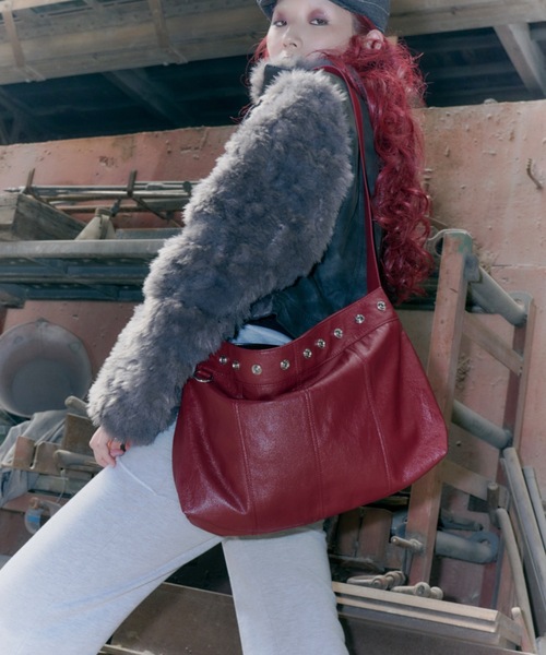 DTYYPE(ドタイプ)の「スナップショルダーバッグ(ショルダーバッグ・レディース・レッド/ブラウン/ブラック・FREE)」の5枚目の写真